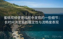 蜜桃视频使用过程中发现的一些细节：长时间浏览后的稳定性与流畅度表现