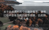 关于白虎图片的个人体验备忘：使用过程中容易忽略的细节提醒，白虎照片头像