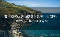 蜜桃视频体验向记录与思考：与同类平台放在一起的直观对比