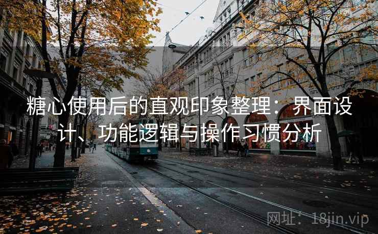 糖心使用后的直观印象整理：界面设计、功能逻辑与操作习惯分析  第2张