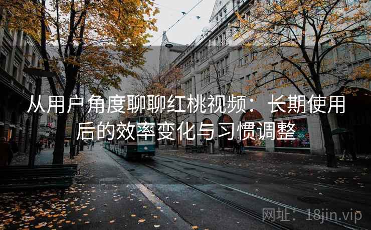 从用户角度聊聊红桃视频：长期使用后的效率变化与习惯调整  第2张