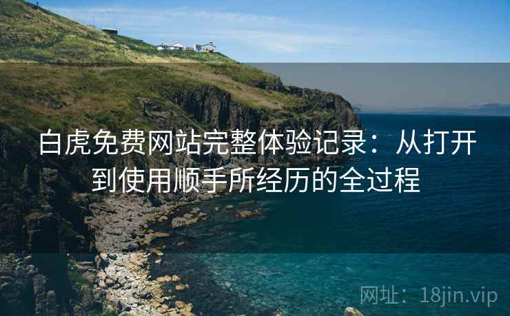 白虎免费网站完整体验记录：从打开到使用顺手所经历的全过程  第2张