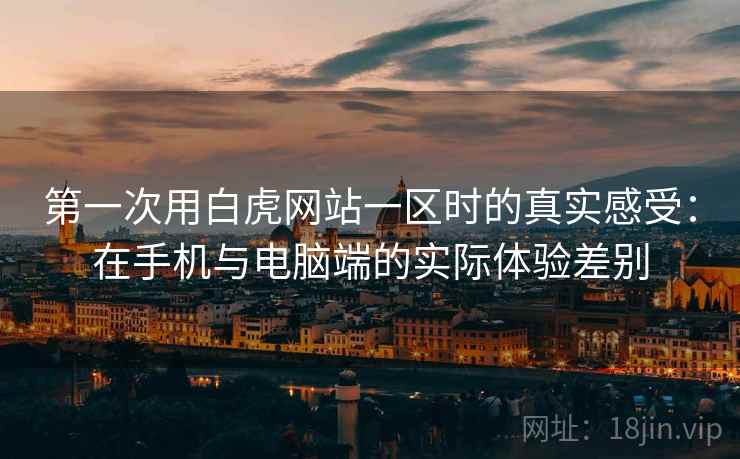 第一次用白虎网站一区时的真实感受：在手机与电脑端的实际体验差别  第1张