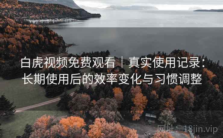白虎视频免费观看|真实使用记录:长期使用后的效率变化与习惯调整 第2张 白虎视频免费观看|真实使用记录:长期使用后的效率变化与习惯调整 第2张